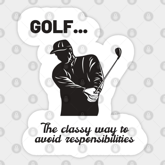 Funny Golf Definition Sticker by JustCreativity